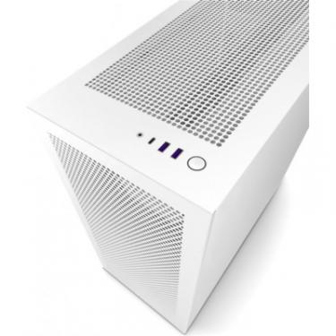 Корпус NZXT H7 v1 2022 Flow Edition All White Фото 4