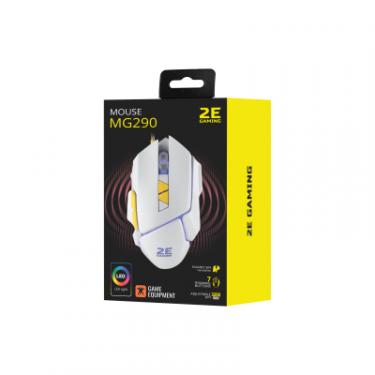 Мышка 2E Gaming MG290 LED USB White Фото 1