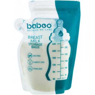 Пакет для хранения грудного молока Baboo 25 шт х 250 мл Фото 3