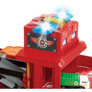 Игровой набор Dickie Toys 2 в 1 Пожежна машина. Розгорни місто Фото 4