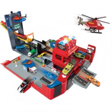 Игровой набор Dickie Toys 2 в 1 Пожежна машина. Розгорни місто Фото 8