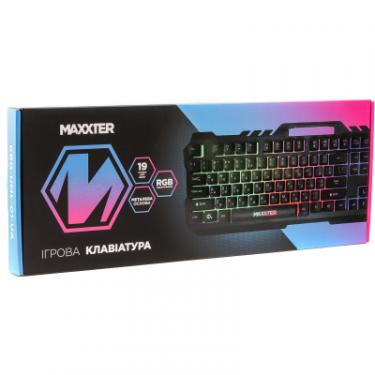 Клавиатура Maxxter KBG-UML-01-UA USB Black Фото 5
