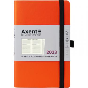 Еженедельник Axent 2023 Partner Soft 125x195 мм помаранчевий Фото