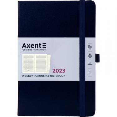 Еженедельник Axent 2023 Prime Strong 145x210 мм синій Фото