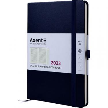 Еженедельник Axent 2023 Prime Strong 145x210 мм синій Фото 1