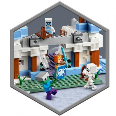 Конструктор LEGO Minecraft Крижаний замок 499 деталей Фото 6