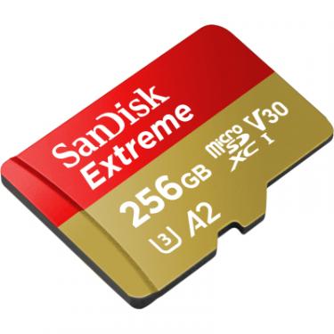 Карта памяти SanDisk 256GB microSD class 10 UHS-I U3 Extreme Фото 1
