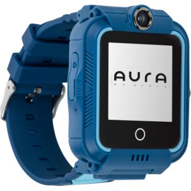 Смарт-часы AURA A4 4G WIFI Blue Фото 1