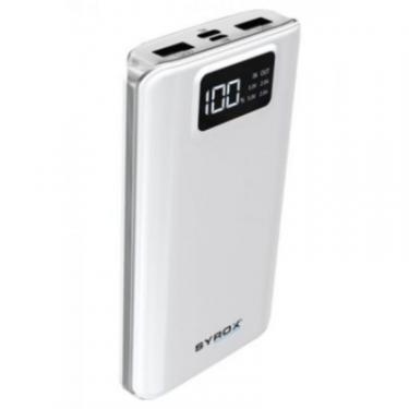 Батарея универсальная Syrox PB107 20000mAh, USB*2, Micro USB, Type C, white Фото