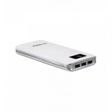 Батарея универсальная Syrox PB107 20000mAh, USB*2, Micro USB, Type C, white Фото 2
