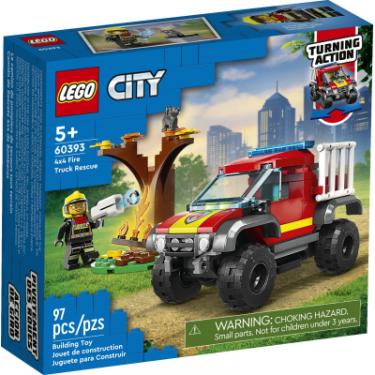 Конструктор LEGO City Пожежно-рятувальний позашляховик 97 деталей Фото