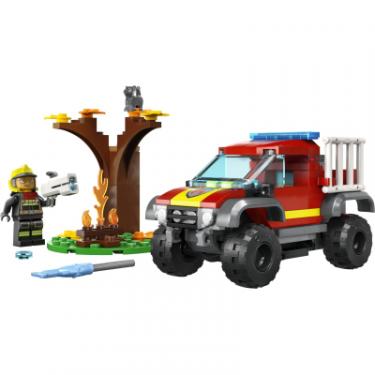Конструктор LEGO City Пожежно-рятувальний позашляховик 97 деталей Фото 1