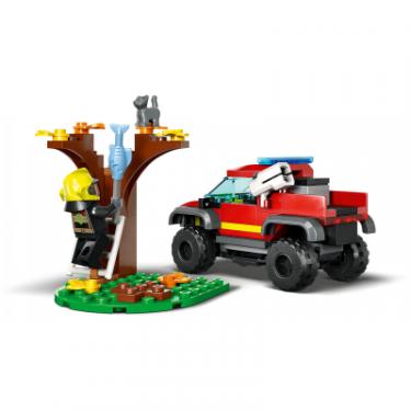 Конструктор LEGO City Пожежно-рятувальний позашляховик 97 деталей Фото 4