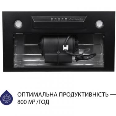 Вытяжка кухонная Minola HBI 5324 BL 800 LED Фото 2