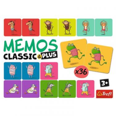 Настольная игра Trefl Мемо Класичні. Рухайся та грай (Memos Classicplus. Фото 1