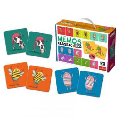 Настольная игра Trefl Мемо Класичні. Рухайся та грай (Memos Classicplus. Фото 3