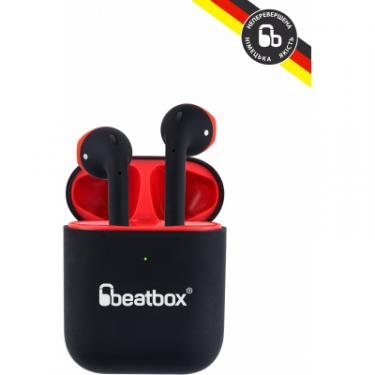 Наушники BeatBox PODS AIR 2 Wireless Сharging Black-Red Фото 4