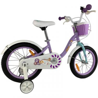 Детский велосипед Royal Baby Chipmunk Darling 16" Official UA фіолетовий Фото 2
