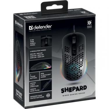 Мышка Defender Shepard GM-620L RGB USB Black Фото 4