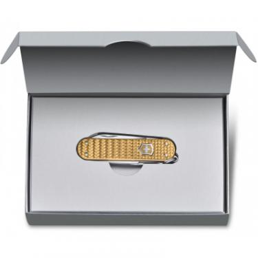 Нож Victorinox Classic SD Precious Alox Brass Gold Фото 2