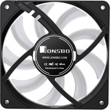Кулер для корпуса JONSBO HF1215 Black RGB Фото 7