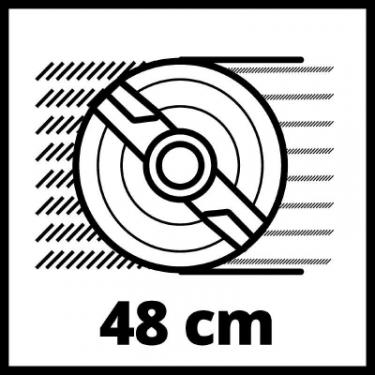 Газонокосилка Einhell GE-CM 36/48 Li M - Solo, 36В, PXC, 48 см, мульчува Фото 10