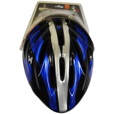 Шлем Good Bike M 56-58 см Blue/Black Фото 7