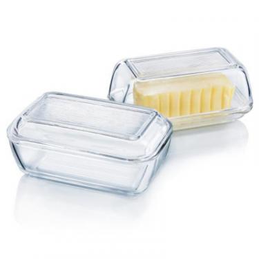 Масленка кухонная Luminarc Butter Clear 17 см Фото 2