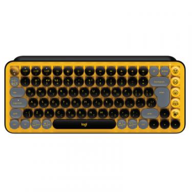 Клавиатура Logitech POP Keys Wireless Mechanical Keyboard UA Blast Yel Фото