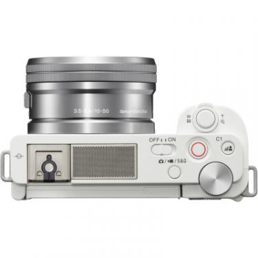 Цифровой фотоаппарат Sony Alpha ZV-E10 kit 16-50mm White Фото 9