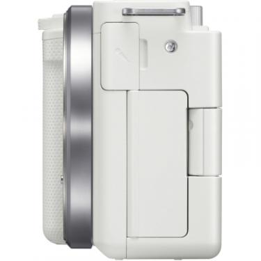 Цифровой фотоаппарат Sony Alpha ZV-E10 kit 16-50mm White Фото 5