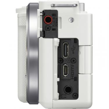 Цифровой фотоаппарат Sony Alpha ZV-E10 kit 16-50mm White Фото 6