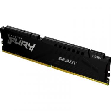 Модуль памяти для компьютера Kingston Fury (ex.HyperX) DDR5 32GB 6000 MHz Beast Black Фото 2