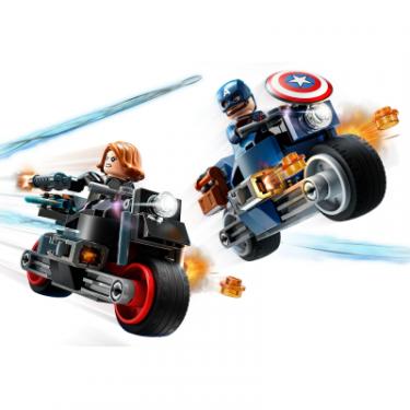 Конструктор LEGO Marvel Мотоцикли Чорної Вдови й Капітана Америка 1 Фото 2