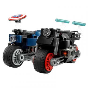 Конструктор LEGO Marvel Мотоцикли Чорної Вдови й Капітана Америка 1 Фото 3