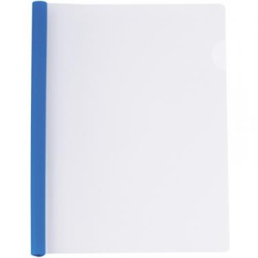 Папка-скоросшиватель Economix А4 з планкою-затиском 15 мм (2-95 аркушів), синя Фото