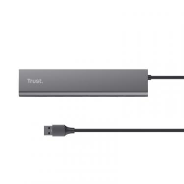 Порт-репликатор Trust Dalyx 7-in-1 USB-A 3.2 Aluminium Dock Фото 2