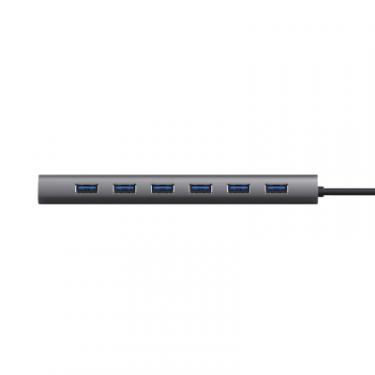 Порт-репликатор Trust Dalyx 7-in-1 USB-A 3.2 Aluminium Dock Фото 3