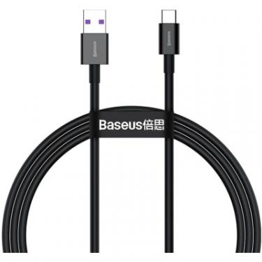 Дата кабель Baseus USB 2.0 AM to Type-C 1.0m 3A Black Фото