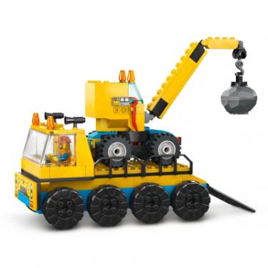 Конструктор LEGO City Будівельна вантажівка й кулястий кран-таран 2 Фото 3