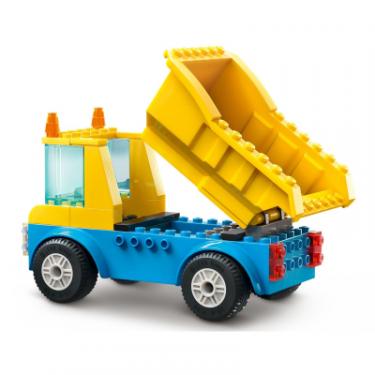Конструктор LEGO City Будівельна вантажівка й кулястий кран-таран 2 Фото 4