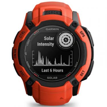 Смарт-часы Garmin Instinct 2X, Solar, Flame Red, GPS Фото 1