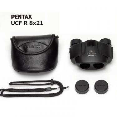 Бинокль Pentax 8x21 UCF-R Black 62209 Фото 2