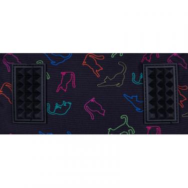 Рюкзак школьный Astrabag AB330 LOVE з флуорисцентним ефектом Чорний з рожев Фото 9