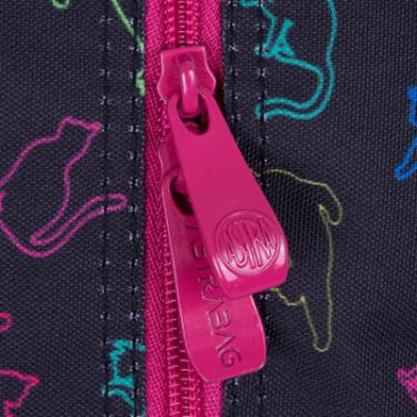 Рюкзак школьный Astrabag AB330 LOVE з флуорисцентним ефектом Чорний з рожев Фото 8
