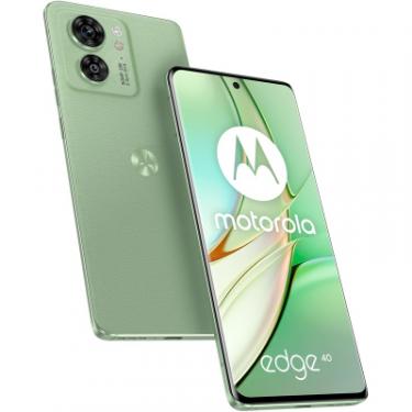 Мобильный телефон Motorola Edge 40 8/256GB Nebula Green Фото 11