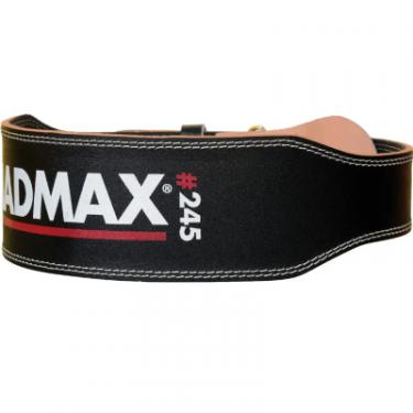 Атлетический пояс MadMax MFB-245 Full leather шкіряний Black XL Фото