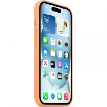 Чехол для мобильного телефона Apple iPhone 15 Silicone Case with MagSafe Orange Sorbet Фото 6