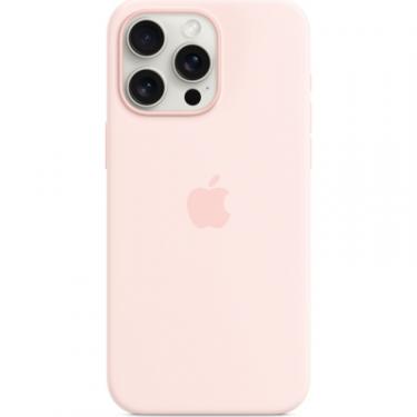 Чехол для мобильного телефона Apple iPhone 15 Pro Max Silicone Case with MagSafe Light Фото 2