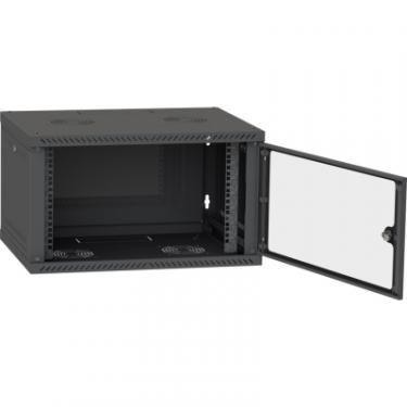 Шкаф настенный Ipcom 6U, 600*600, RAL9005 Фото 2